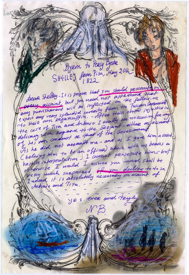 Lydia Venieri, Byrons Last Letter To Shelley