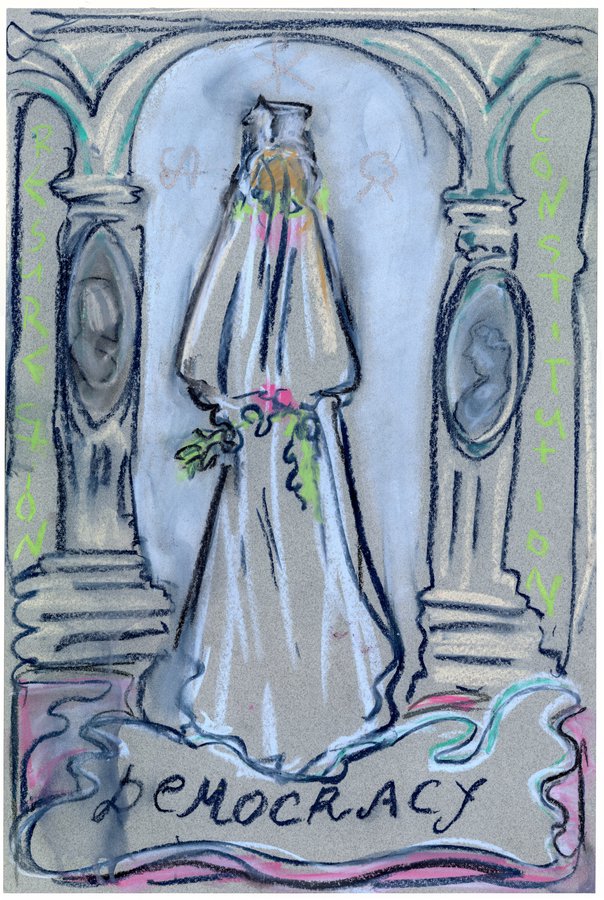 Lydia Venieri, Democracy