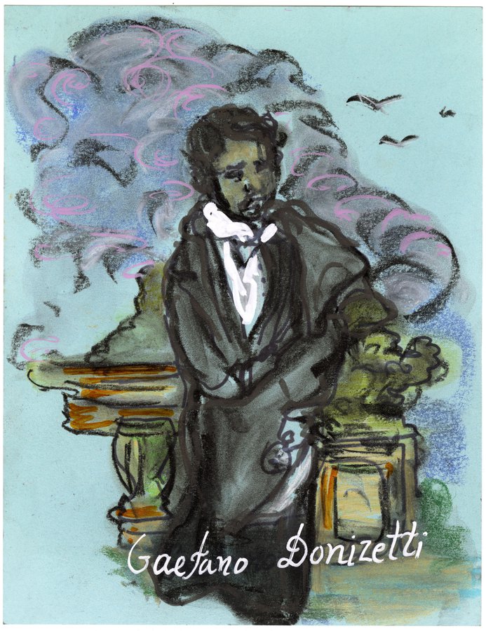 Lydia Venieri, Gaetano Donizetti