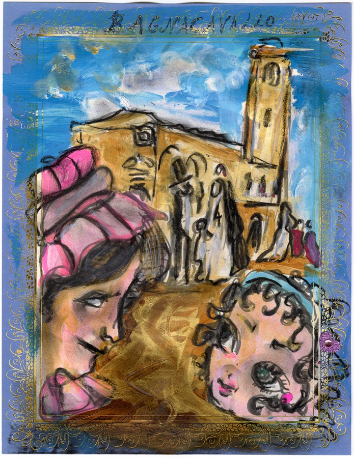 Lydia Venieri, Grand Parents Gamba And Allegra