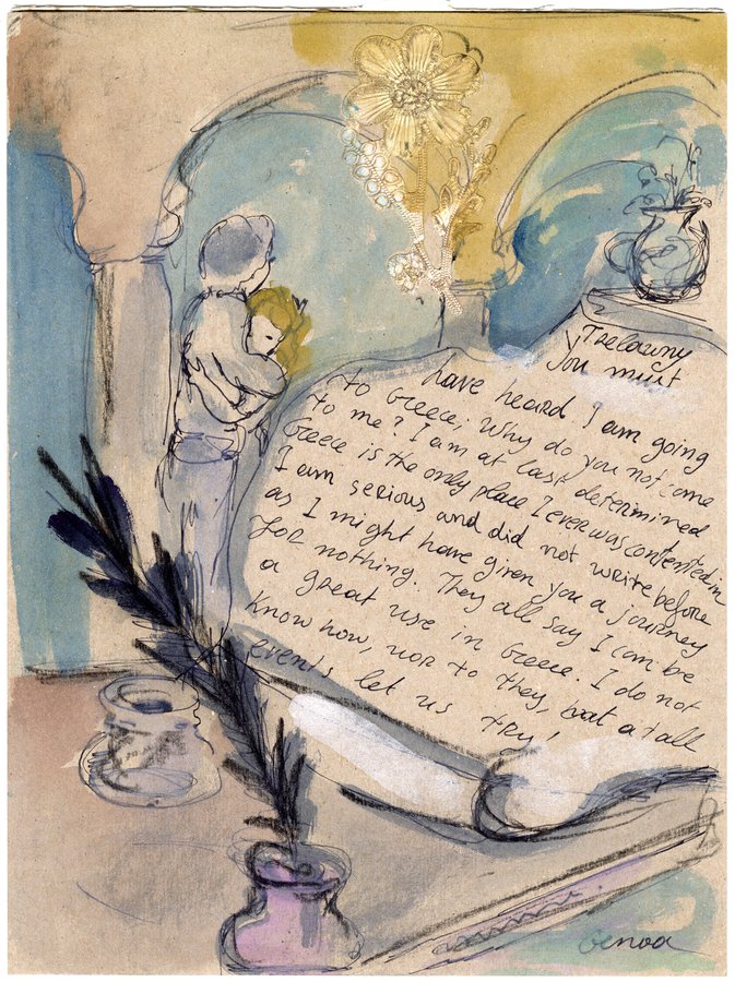 Lydia Venieri, Letter To Trelawny