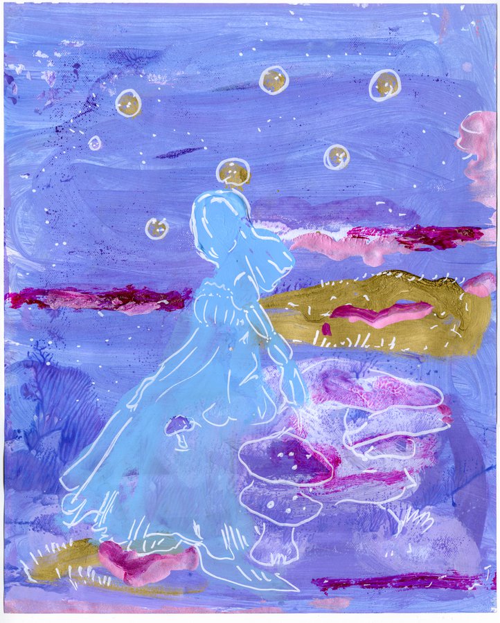 Lydia Venieri, Mary Chatworth Mourning The Secret Answer