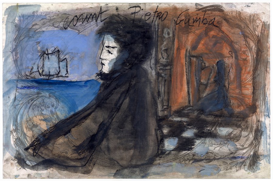 Lydia Venieri, Pietro Gamba