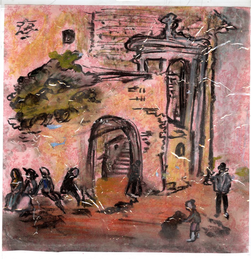 Lydia Venieri, The Capuchin Convent At The Lyssikrates Monument