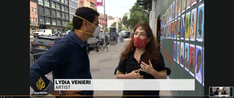 Lydia Venieri, In Al Jazeera