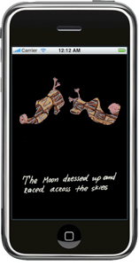 Lydia Venieri, moonlight iphone app screenshot