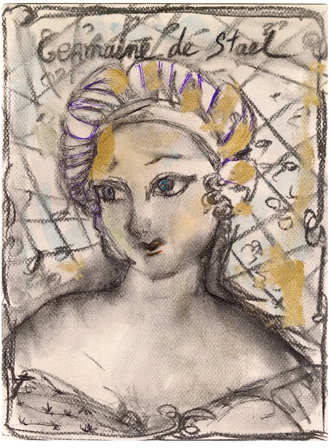 Lydia Venieri, Byron Frequently Visits Madame De Stael