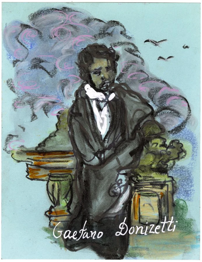 Lydia Venieri, Gaetano Donizetti