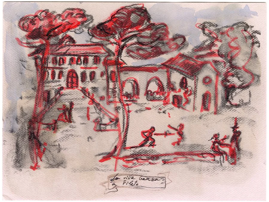 Lydia Venieri, Villa Gamba