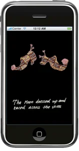 Lydia Venieri, moonlight iphone app screenshot