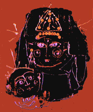 The Mother of God and Baby